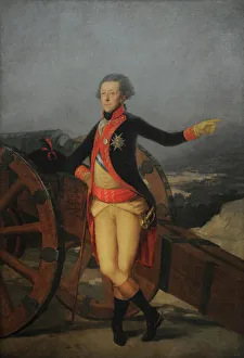 Lucientes Prints: Antonio Ricardos (1727-1794), 1794, by Goya