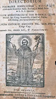 1767 Prints: Antonio Soler (1729-1783)