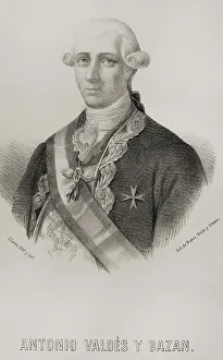 Lithography Collection: Antonio Valdes y Fernandez Bazan (1744-1816)