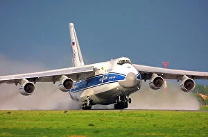 Antonov Gallery: Antonov An-124-100 Ruslan of Volga Dnepr landing - PR 2
