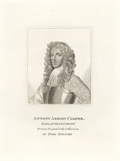 Brocade Prints: Antony Ashley Cooper, Earl of Shaftesbury, 1621-1683