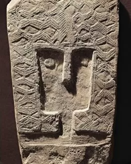 Avignon Gallery: Antropomorphic stela. Chalcolithic. Sculpture