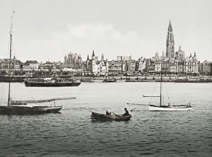 Harbor Gallery: Antwerp; port city on Belgiums River Scheldt