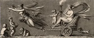 Cupid Prints: APHRODITE IN CHARIOT