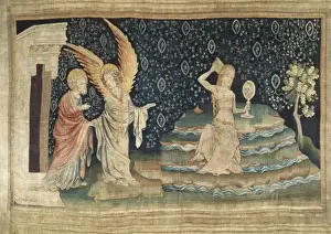 Apocalypse Prints: The Apocalypse of Angers. 1375-1379. Detail