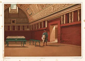 Apodyterium for the Tepidarium in the Forum Thermae, Pompeii Apodyterium for the Tepidarium in the Forum Thermae, Pompeii