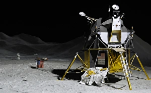 Images Dated 2nd January 2013: Apollo 15. Mission in the United States Apollo progarm. Lun