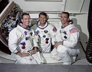 Lunar Gallery: Apollo 7 Prime Crew