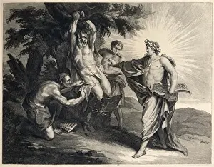 Alive Prints: Apollo Flays Marsyas