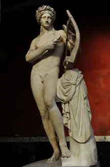 Greeks Prints: Apollo. Olympic deity. Sculpture. Imperial Era. Ny Carlsberg