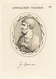 Anatolia Prints: Apollonius of Tyana, Greek Neopythagorean philosopher