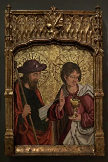 Museo Collection: Apostles James and John. Attributed to Master of Ventosilla