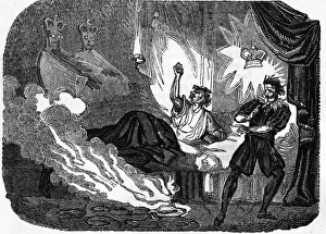 Ancestors Gallery: Apparitions: king reproached by ghostly ancestors