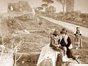 The Appian Way, Rome, italy