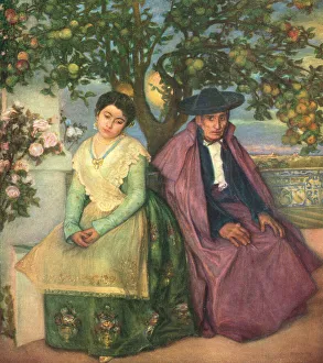 Martinez Prints: Under The Apple Tree
