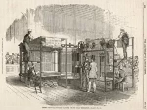 Applegath vertical printing press