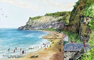 Frank Collection: Appley Beach, Shanklin, Isle of Wight