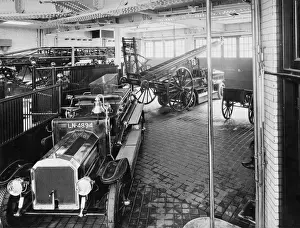 Turntable Prints: Appliance room of Cannon Street Fire Station, London
