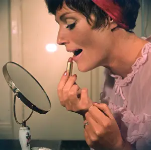 Applying Lipstick