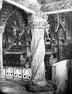 Pillar Collection: Apprentice Pillar, Rosslyn Chapel, Scotland