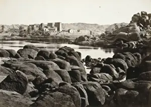 Philae Prints: The approach to Philae
