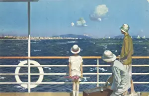 Approaching Bombay by sea