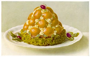 Maintenon Gallery: Apricot Pyramid Dish