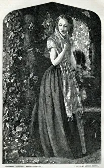 Images Dated 5th September 2018: April Love by Arthur Hughes