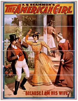 Grattan Prints: AQ Scammons The American girl by H. Grattan Donnelly