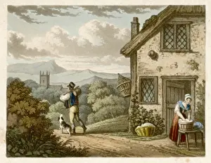Aquatint / Country / Morning