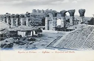 Roof Top Prints: The Aqudeuct and Castle at Ephesus, Turkey