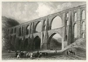 Aqueduct Collection: Aqueduct of the Greek Emperors, near Pyrgo 1854
