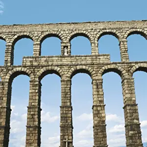 Aqueduct in Segovia. 1st c. SPAIN. CASTILE