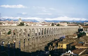 Aqueduct in Segovia. 1st c. SPAIN. CASTILE