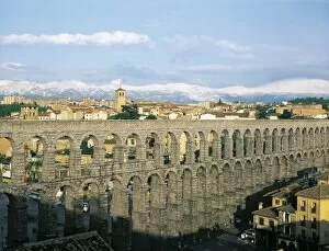 Castile Collection: Aqueduct in Segovia. 1st c. SPAIN. CASTILE AND