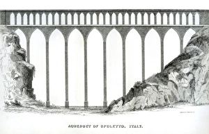 Aqueduct Collection: Aqueduct of Spoletto (Spoleto), Italy