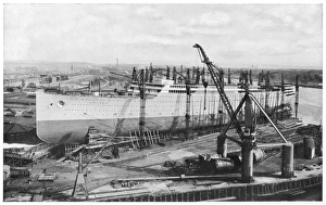 Aquitania Gallery: Aquitania Construction