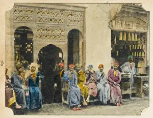 An Arab Cafe in Egypt