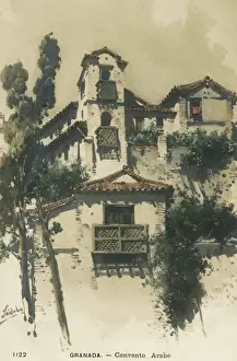 Medressa Prints: Arab Convent - Granada, Spain