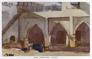 Court Yard Prints: Arab Courtyard - Kuwait
