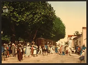 Arab market, Blidah, Algeria