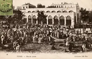 Arab Market at Tunis, Tunisia