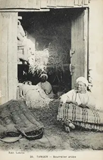 Makers Prints: Arab Mattress-makers - Tangiers, Morocco