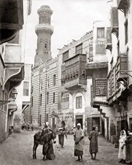 Quarter Prints: Arab Quarter Cairo, Egypt, circa 1890