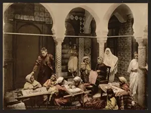 Arab school of embroidery, Algiers, Algeria