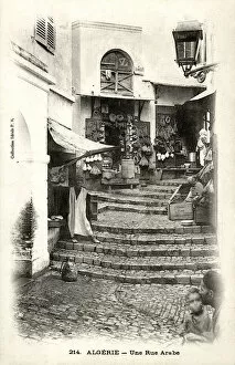 Algiers Gallery: Arab Street with small shops - Algiers, Algeria
