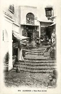 Algiers Gallery: Arab Street with small shops - Algiers, Algeria