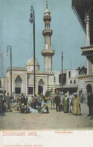 Dusseldorf Prints: Arab town at Dusseldorf Exposition, Germany