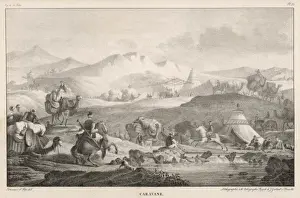 Caravans Prints: Arab Trade Caravan