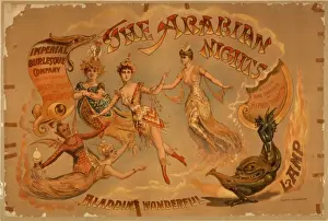 Aladdin Prints: The Arabian nights Aladdins wonderful lamp